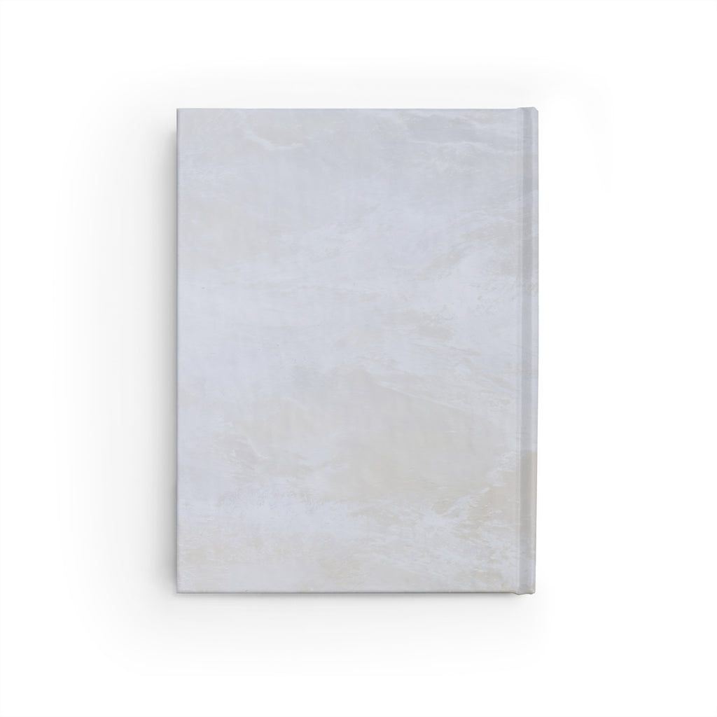 Ivory Venetian Plaster Hardcover Journal