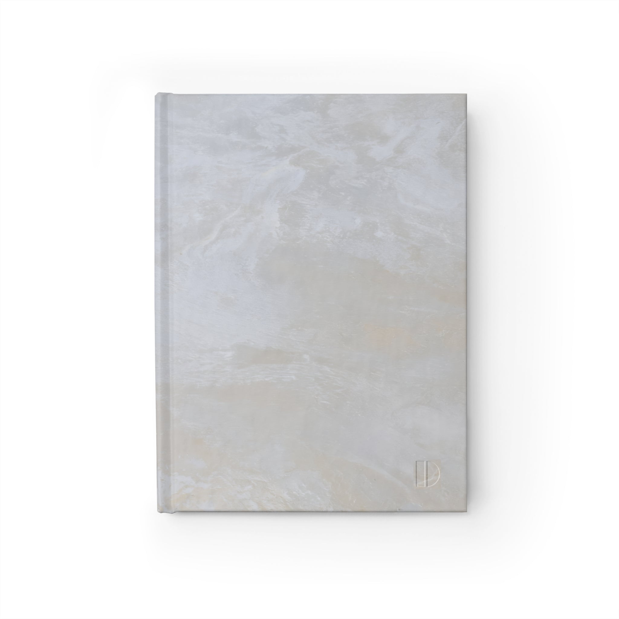 Ivory Venetian Plaster Hardcover Journal