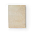 Cream Venetian Plaster Hardcover Journal
