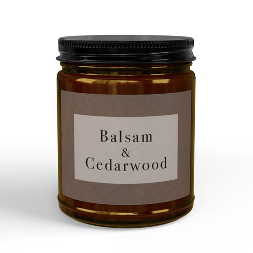 Balsam & Cedarwood Soy Candle