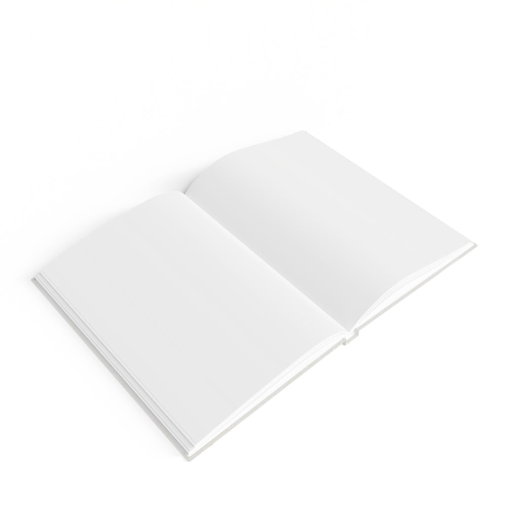 Venetian Plaster White Hardcover Journal