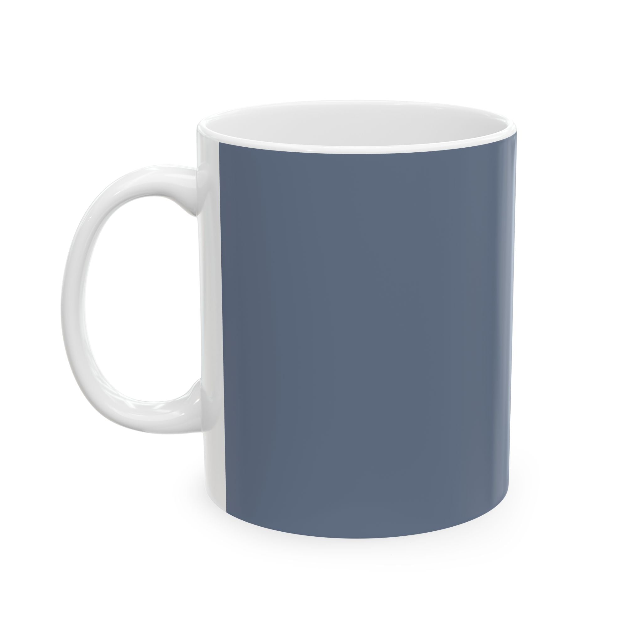 Metro Blue Ceramic Mug