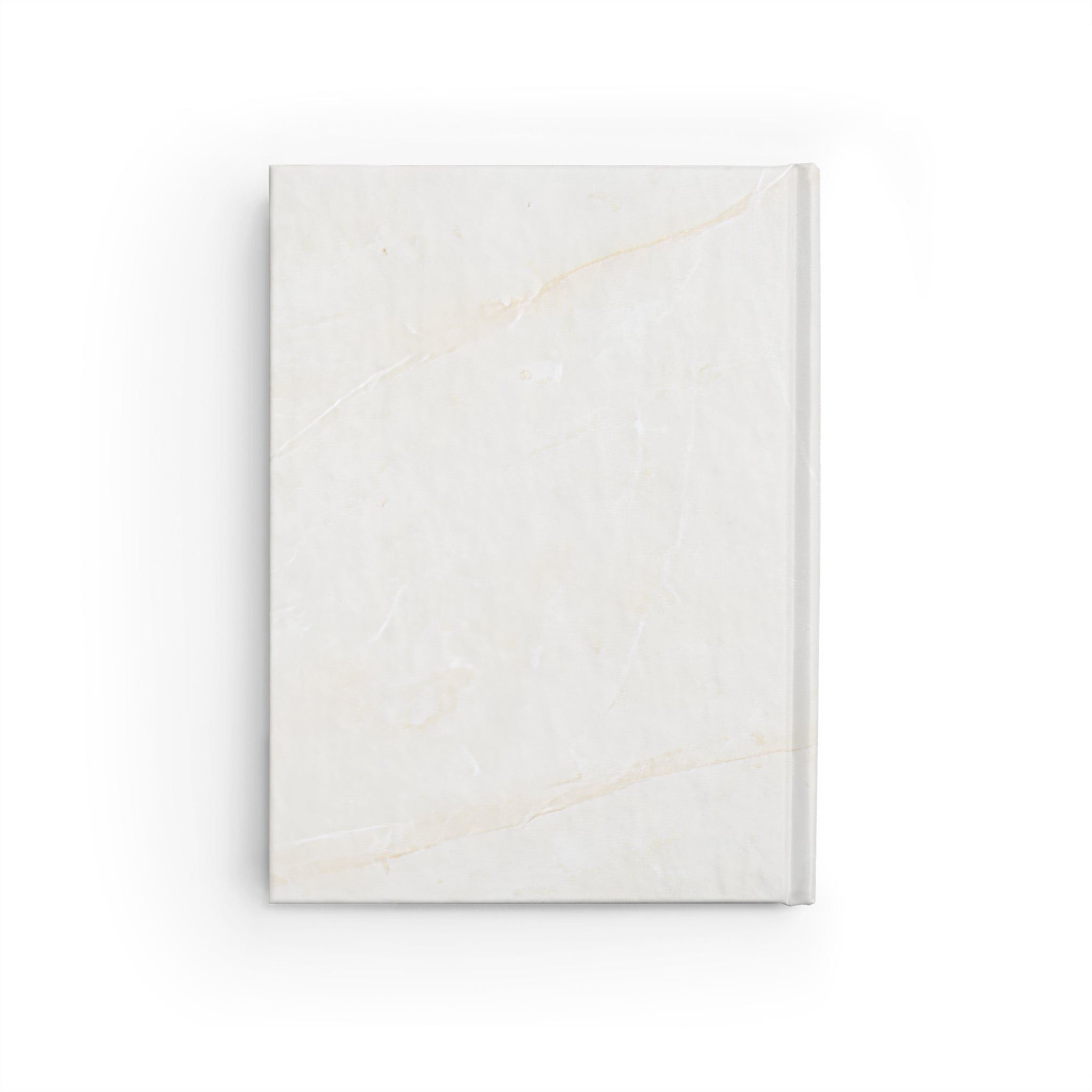 Venetian Plaster White Hardcover Journal