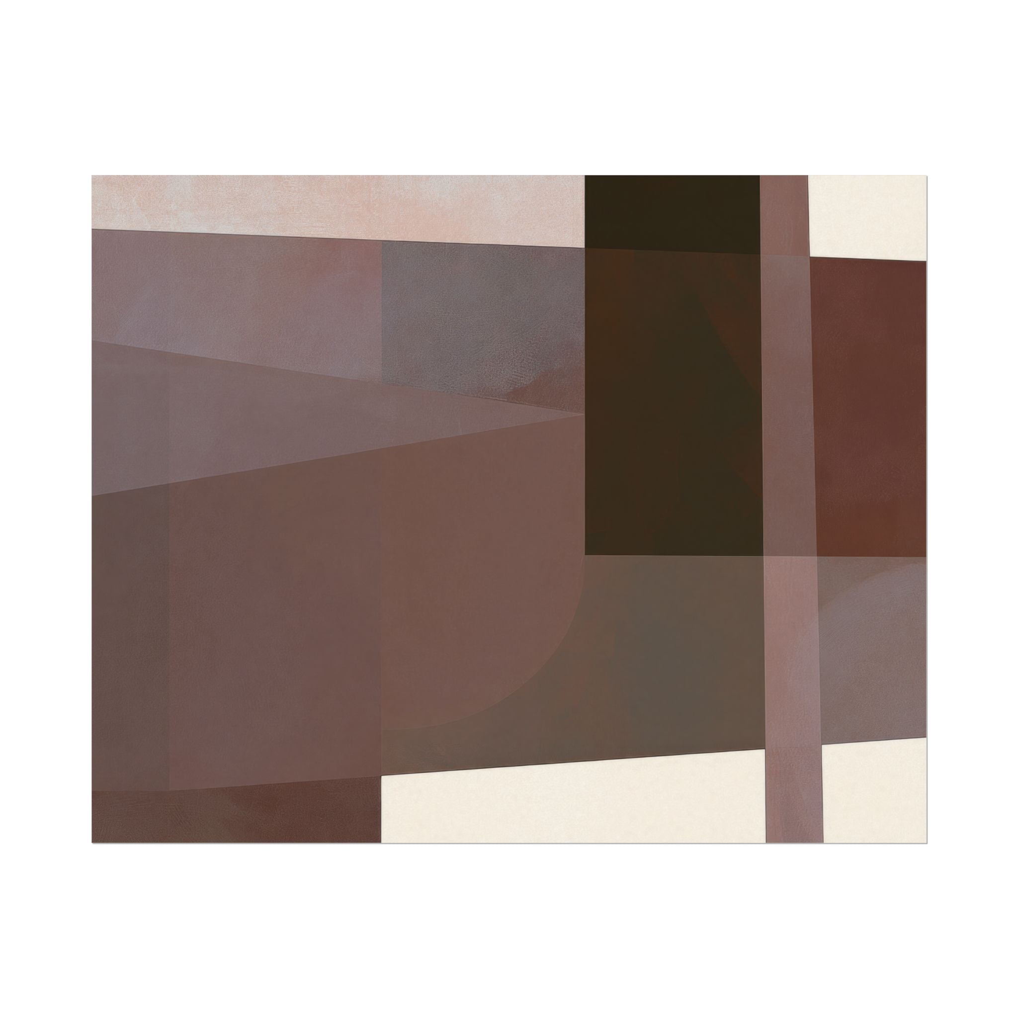 Study in Brown II Archival Art Print