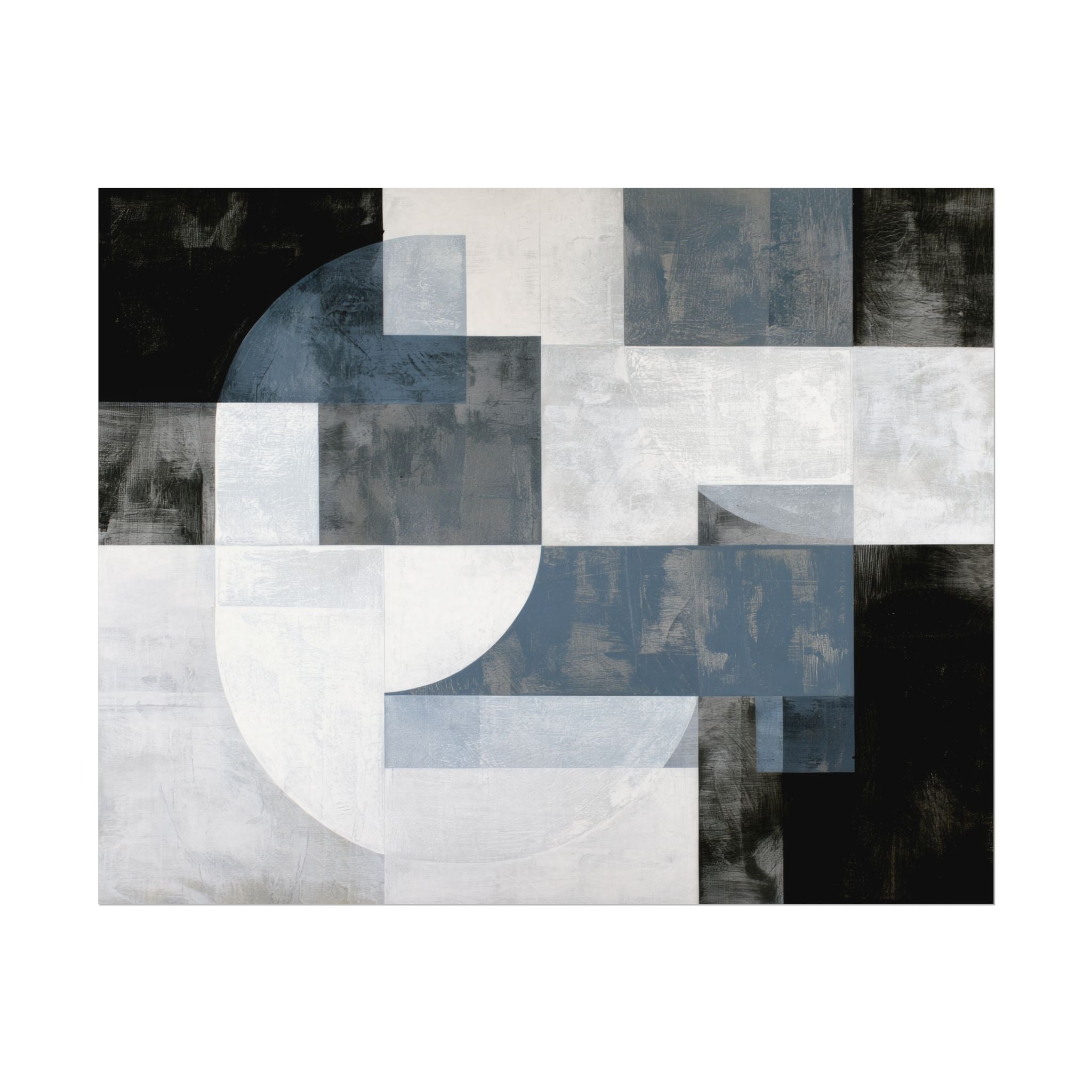 Slate and Blue IV — Archival Art Print